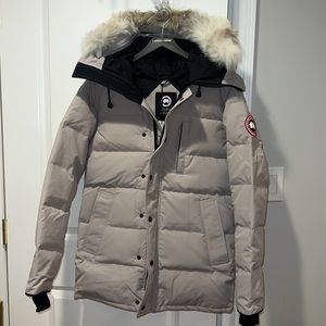 Canada Goose Carson Parka Limestone -Calcaire